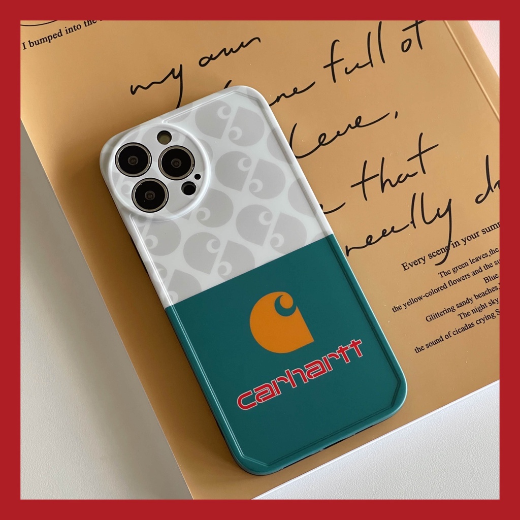 Ốp Điện Thoại In Logo Carhartt Sang Trọng Cho iphone 13 Pro Max i13 13pro 11ProMax i11 X XR Xs Max 12Pro 12 Pro Max