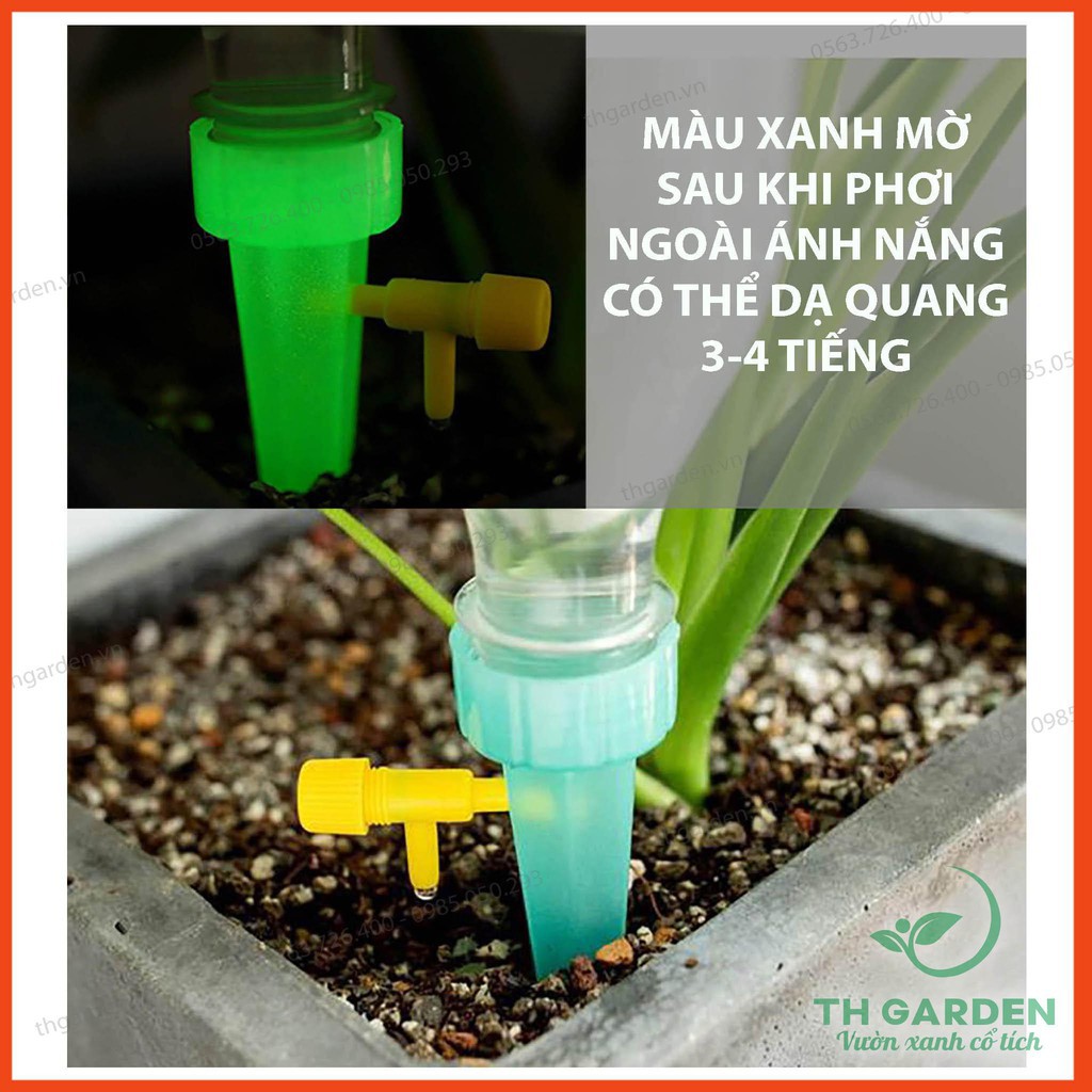 VÒI TƯỚI NƯỚC NHỎ GIỌT CHẢY CHẬM TỰ ĐỘNG - Lắp vừa nhiều mẫu chai trên thị trường ( Lavie, Coca, 0 độ...)