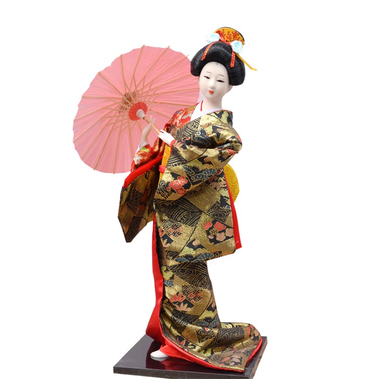 Búp Bê Geisha Nhật Bản 40cm Trang Trí Nhà Cửa / Nhà Hàng