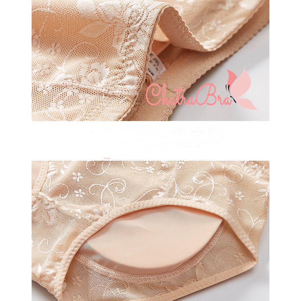 Quần lót ren cao cấp độn mông mỏng nịt bụng giảm mỡ bụng dưới | BigBuy360 - bigbuy360.vn