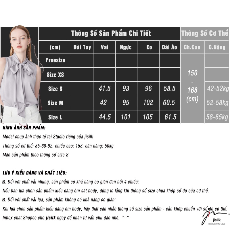 Áo kiểu nữ đẹp jisilk, áo nữ kiểu bánh bèo hàn quốc không tay trẻ trung lụa cao cấp Jula L.AK0-01