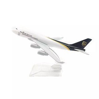 1:400 UPS Boeing 747 Máy Bay Mô Hình Di Động Kim Loại Bộ Sưu Tập Nhân Viên Hội Nghị Thường Niên Của Công Ty Giải T