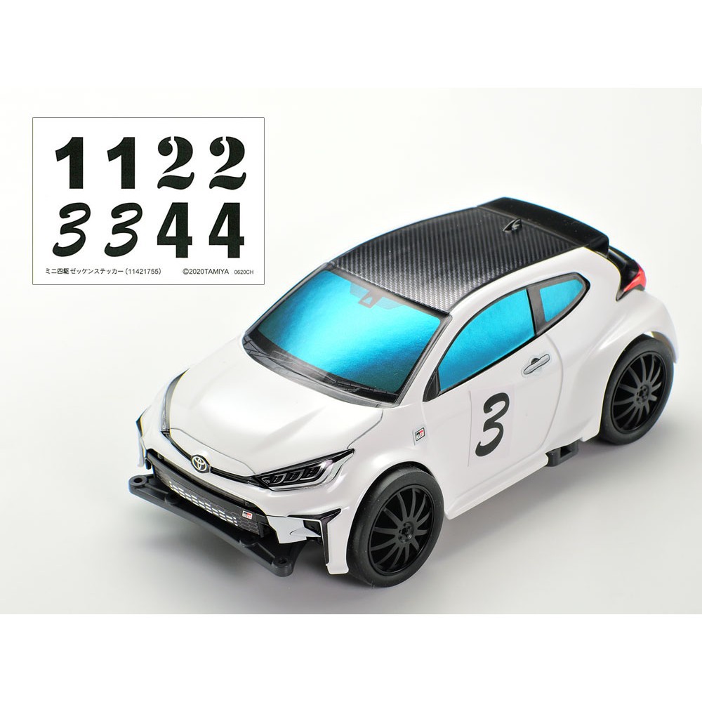 18097 Mô hình xe đua Mini 4WD TOYOTA GR YARIS (VZ CHASSIS)  - GDC