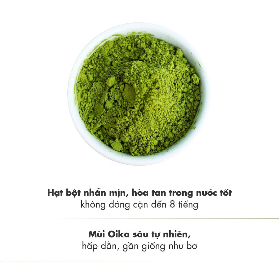 Bột Trà Xanh Matcha Nguyên Chất G551M Dotea 50g - Sắc Xanh Tươi Mới Độ Mịn Cao Mùi Oika Sâu Tự Nhiên