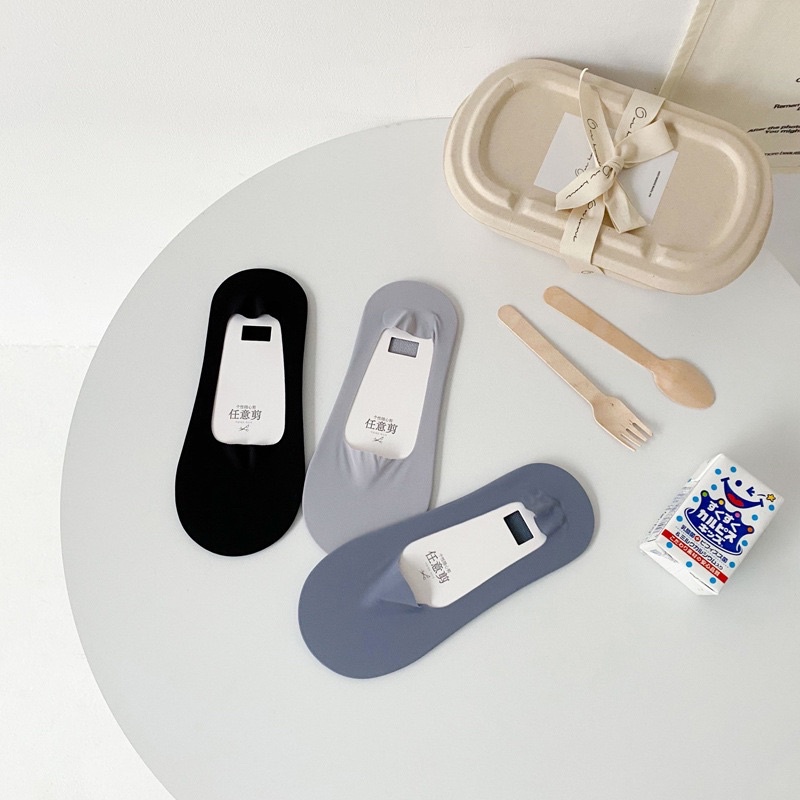 Tất vớ lười (vớ thuyền) nữ màu trơn - bedth.socks
