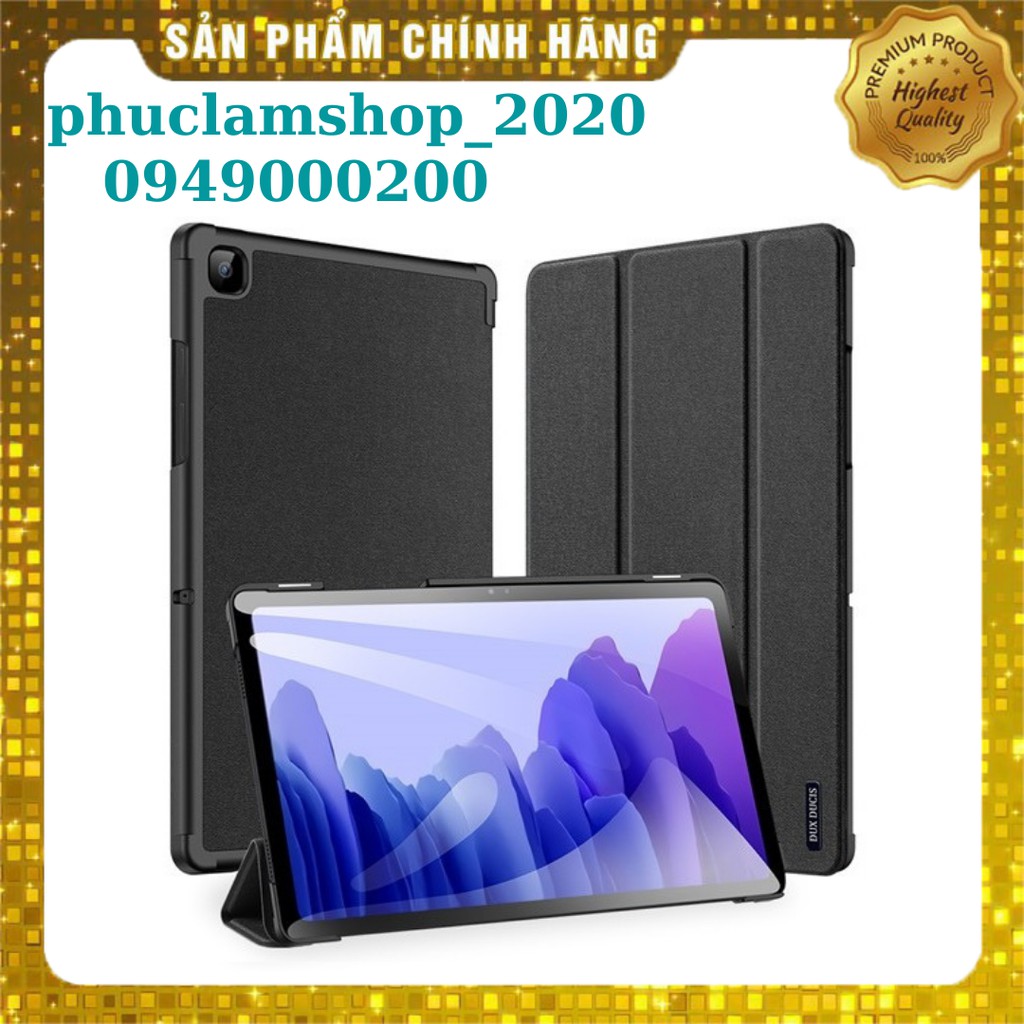 Bao da Dux Ducis Domo cho Samsung Galaxy Tab S6 10.5 MS-T860/T865/Tab A7 10.4 inch 2020/Tab A 8.0 Plus Spen MS-P200/P205