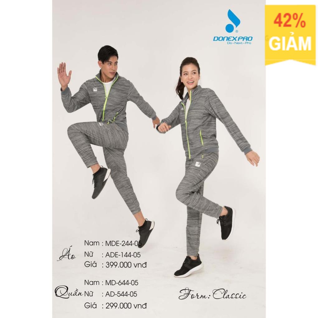 12.12 Bộ thun, bộ nỉ thể thao MD-05 cao cấp dành cho nam và nữ (2 màu) bán chạy . . . L
