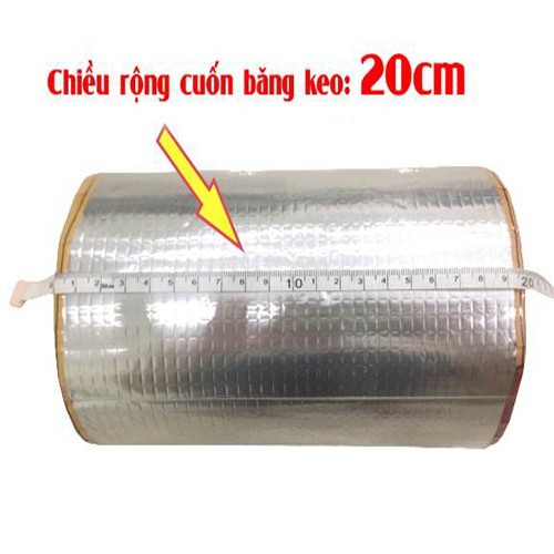 [PHÂN LOẠI 20CM] Băng keo chống thấm X2000 siêu dính, chống thấm chống dột, đa năng dán trên mọi bề mặt