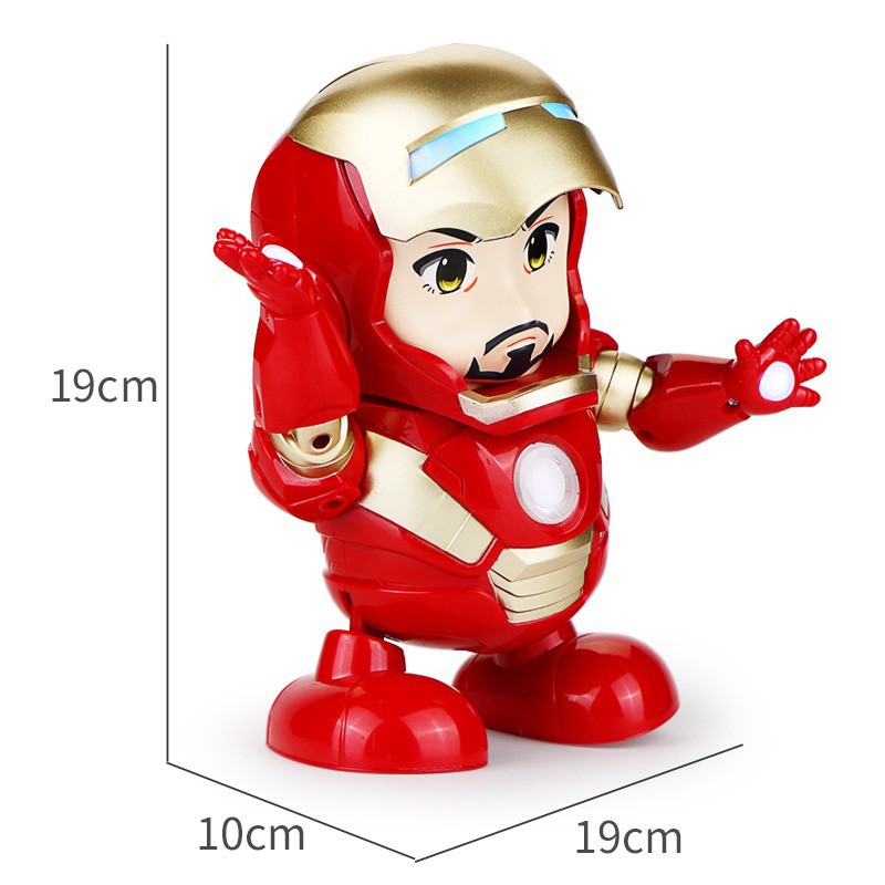 Đồ chơi cho bé Người Sắt Nhảy Múa theo nhạc cực vui nhộn - Hero Dance . '