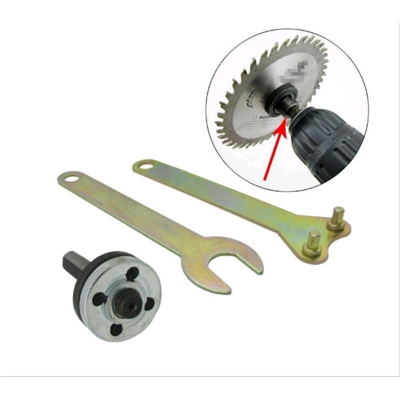 Bộ chuyển Máy Khoan thành Máy Cắt/Cưa/Mài - 6mm-10mm