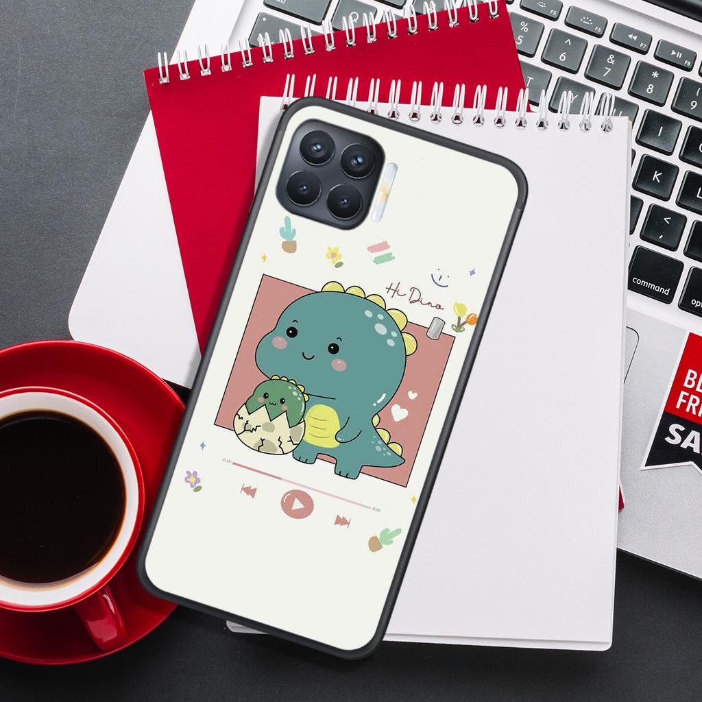 [HOT]ỐP OPPO A73 - A93  , IN HÌNH KHỦNG LONG CHIBI SIÊU DỄ THƯƠNG.