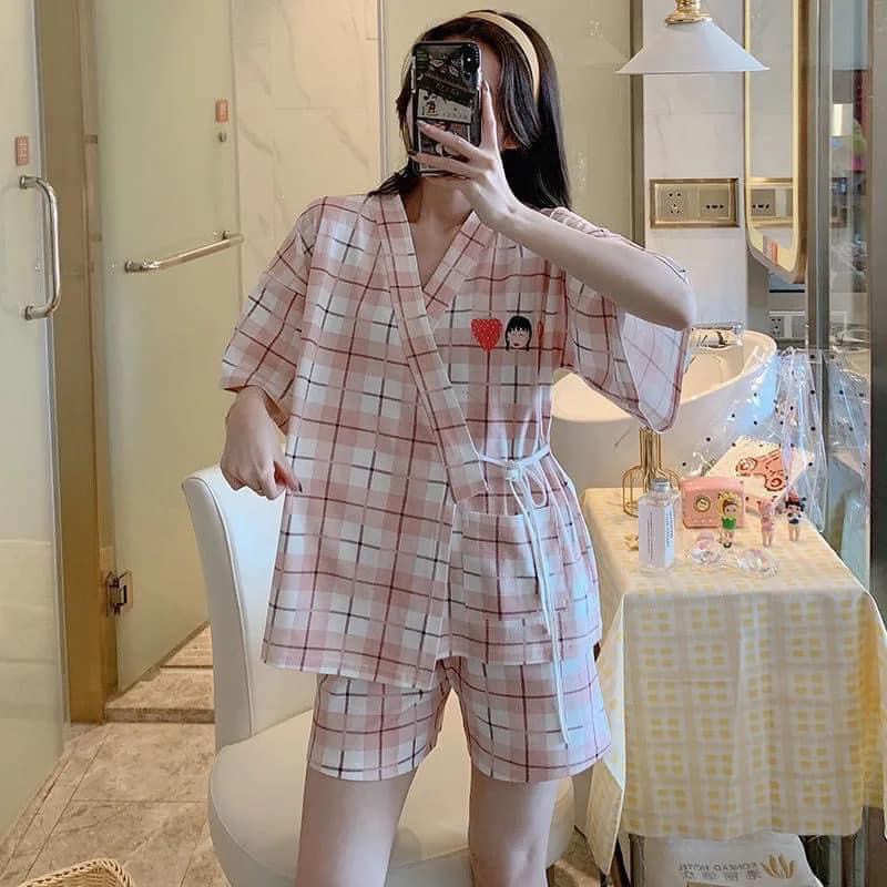 Đồ Ngủ Pijama Nữ Cao Cấp - Đồ Ngủ Pijama Nữ Cao Cấp chất cotton dày mịn diêu mát | BigBuy360 - bigbuy360.vn