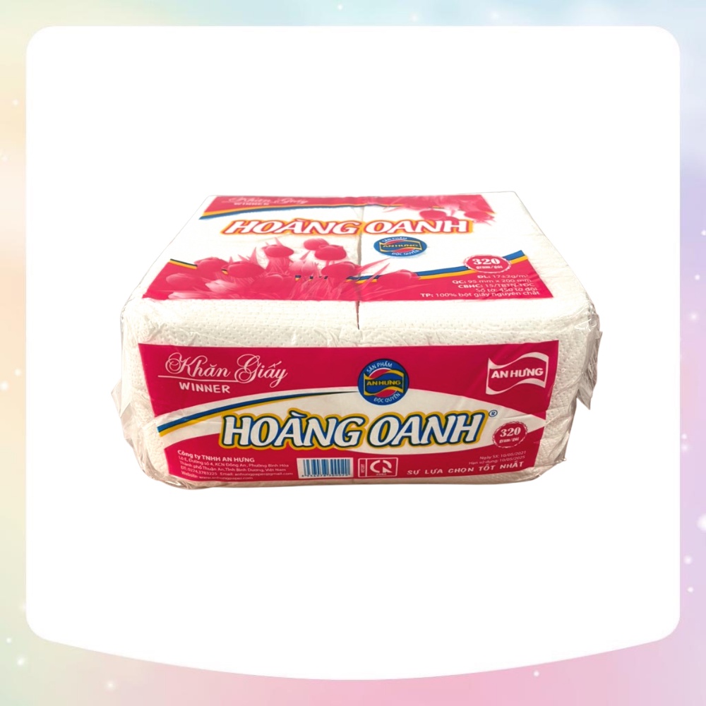 [HOẢ TỐC] COMBO (10 gói) Khăn giấy Hoàng Anh giá rẻ chất lượng (10 gói/ bịch)