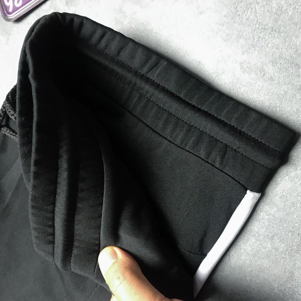 Quần Jogger Nam 1 Sọc Lửng Màu Trắng, Thời Trắng (Vải thun Co Dãn 4 Chiều) | BigBuy360 - bigbuy360.vn
