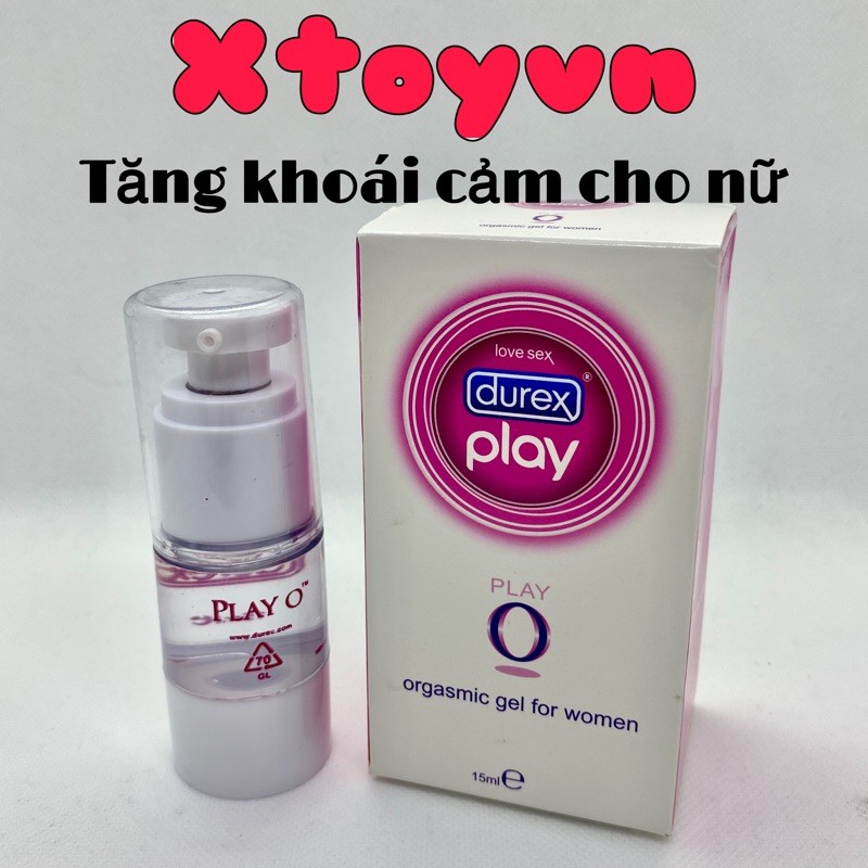 Gel Bôi Trơn Tăng Khoái Cảm Cho Nữ Durex Play O 15ml