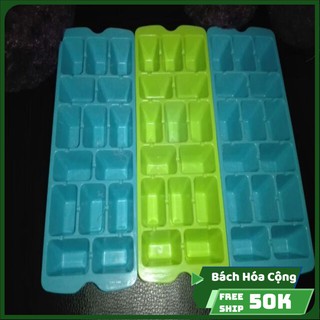 Bộ 3 Khay đá nhựa 15 ô  Lưu Đại Phúc