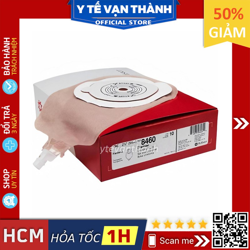 ✅ Túi Nước Tiểu 1 Mảnh- Hollister 8460 (Đế Bằng) -VT0054 | Y Tế Vạn Thành