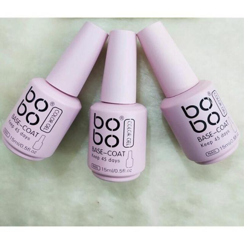 Base top Bobo chính hãng - gel liên kết, top phủ bóng, top lì Bobo