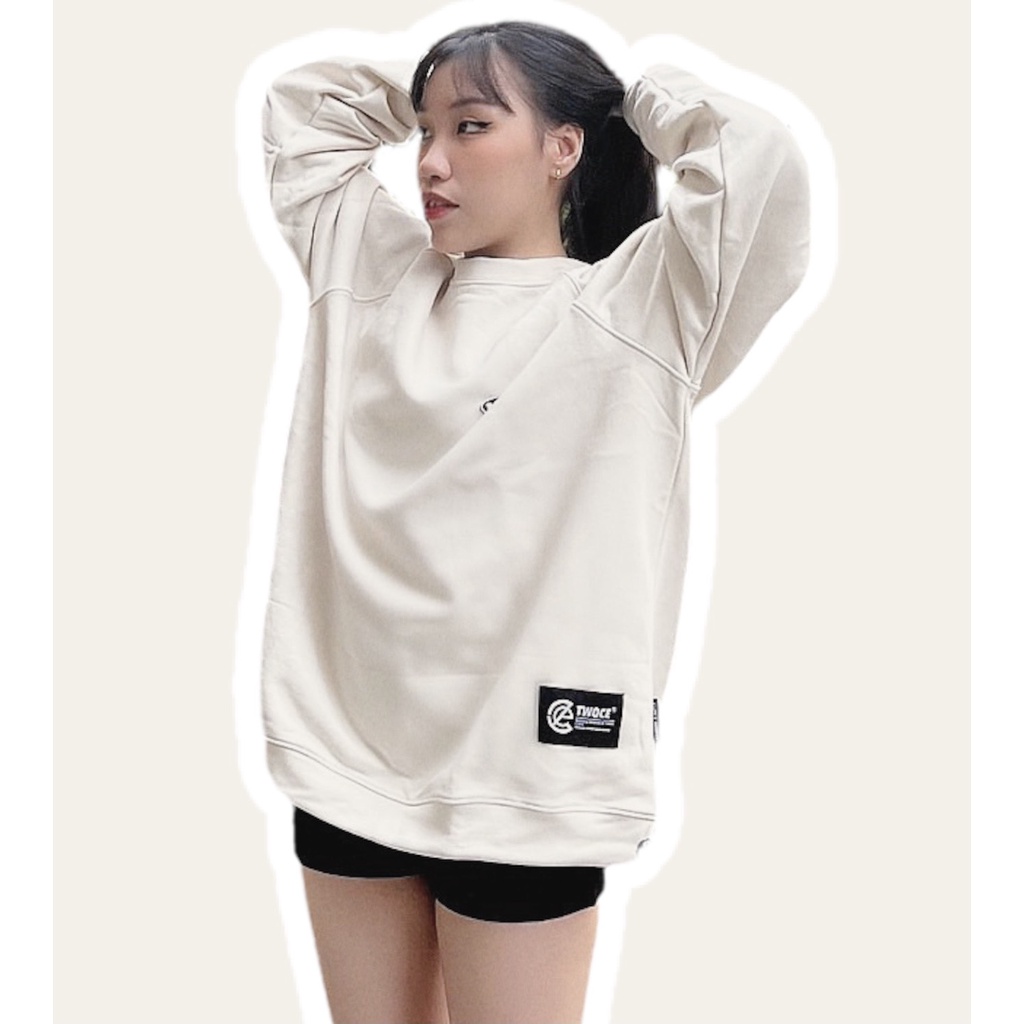 ÁO SWEATER BASIC BY TWOCE BRAND - ÁO TAY DÀI CHÂN CUA CAO CẤP