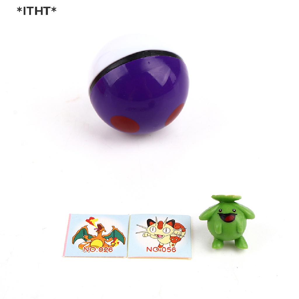 Set 12 Mô Hình Quả Bóng Pokemon Nhật Bản Dễ Thương