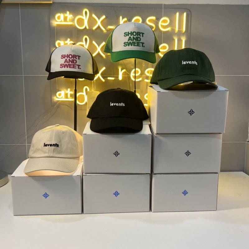 NÓN LEVENTS  Trucker,Basic,Classic,2Tone