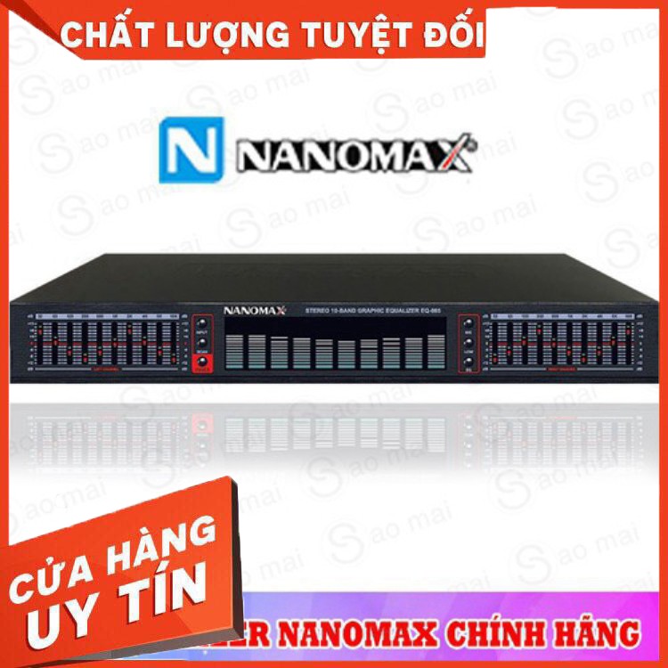 [HÀNG CHẤT LƯỢNG] Đầu lọc xì Equalizer Nanomax EQ-665 Lọc Tiếng Cực Chuẩn - hàng chất lượng, giá tốt nhất TQ