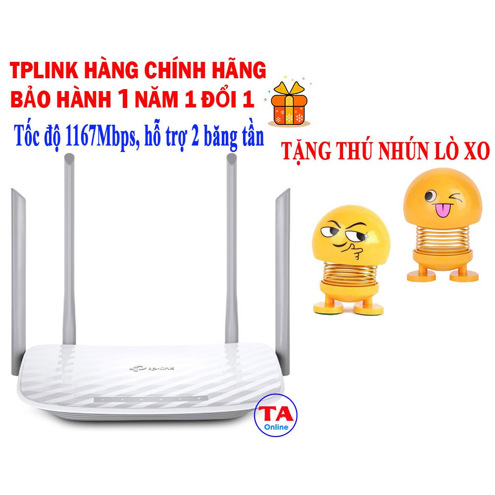Bộ phát wifi Tplink Archer C50 - 2 băng tần - Tốc độ 1167Mbps. | BigBuy360 - bigbuy360.vn