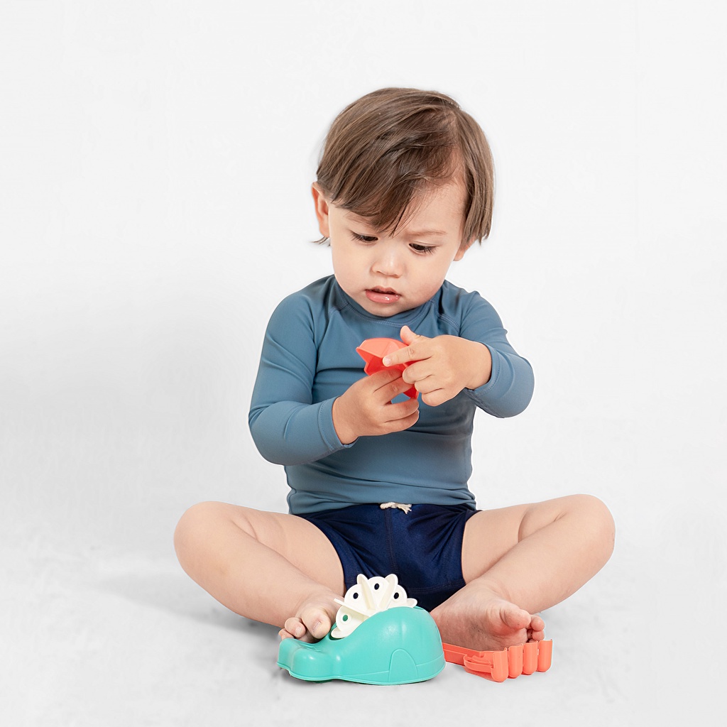 Bộ bơi rời dài tay quần đùi - BU Aqua