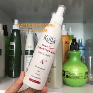 Xịt dưỡng tóc kella dành cho tóc uốn 200ml