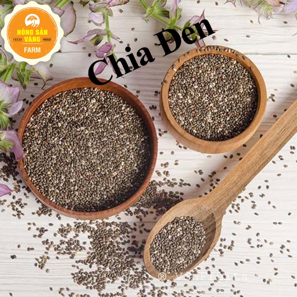 Hạt chia hữu cơ Black Bag OMD Úc 500g - Hạt chia đen tốt cho tim mạch, tiêu hóa