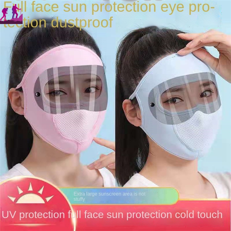 Khẩu Trang Vải Lụa Lạnh Siêu Mỏng Thoáng Khí Che Nắng Chống Bụi Và Tia Cực Tím Có Thể Giặt Rửa Dễ Giặt