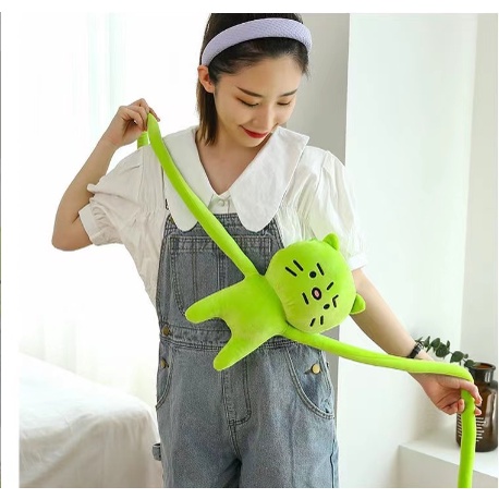 Mèo xanh tay dài Anxious cat G3B35 30cm gấu bông dễ thương