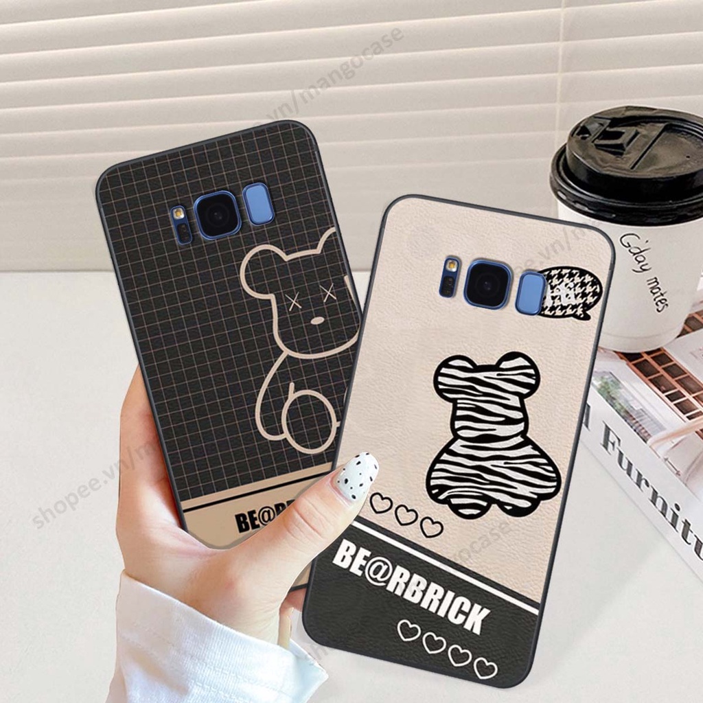 Ốp lưng Samsung S8 / S8 Plus / S8+ in hình happy nice, bé gấu đáng yêu