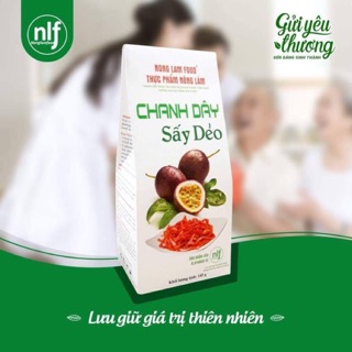 Chanh dây sấy dẻo Nong Lam Food hộp 145g
