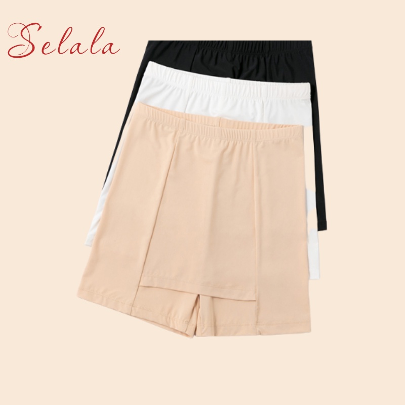 Quần Váy Selala Chất Su Thoáng Mát Thiết Kế Chống Lộ Cao Cấp Không Cuộn Không Hằn QV08