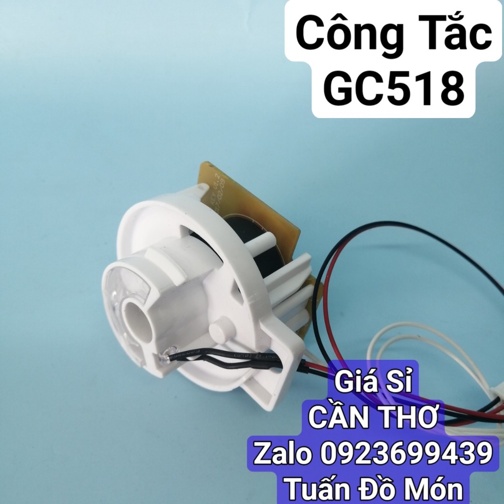 Núm vặn/công tắc Bàn ủi hơi nước Philips GC518 - GC514 linh kiện phụ tùng chính hãng