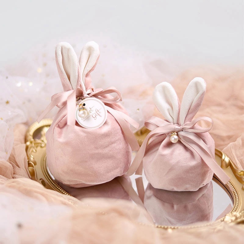 Túi đựng kẹo hình tai thỏ dễ thương chất lượng cao