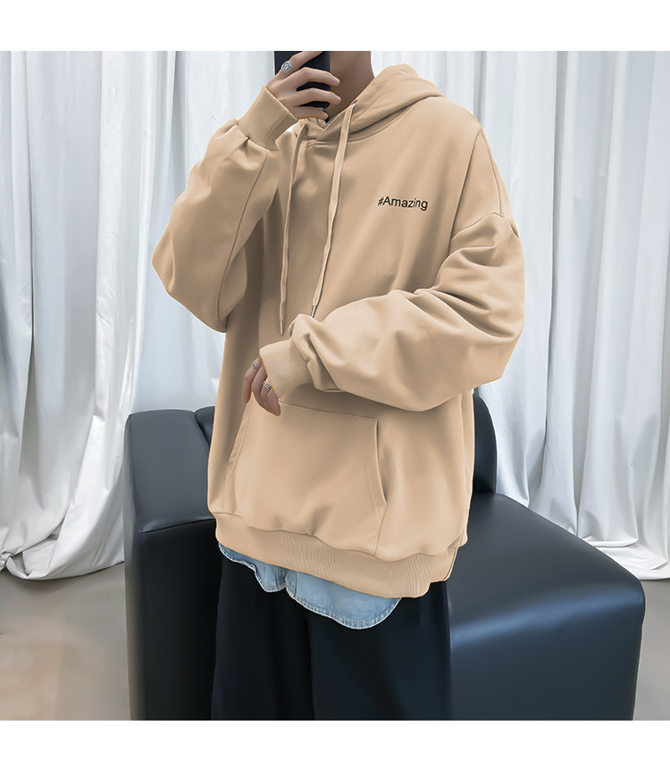 Áo Hoodie Dáng Rộng Thời Trang Phong Cách Cá Tính Cho Nam | BigBuy360 - bigbuy360.vn