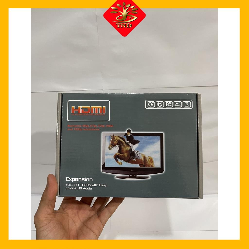 BỘ KÉO DÀI HDMI QUA CỔNG MẠNG LAN 60M CHẤT LƯỢNG 4K