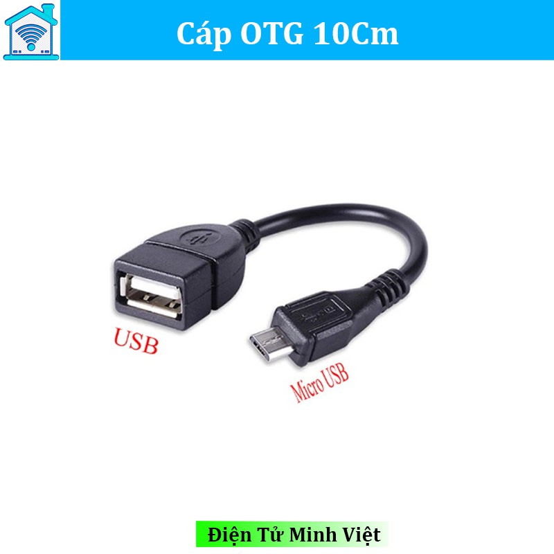 CÁP OTG 10CM - Dây USB A Cái Micro USB Giá Rẻ