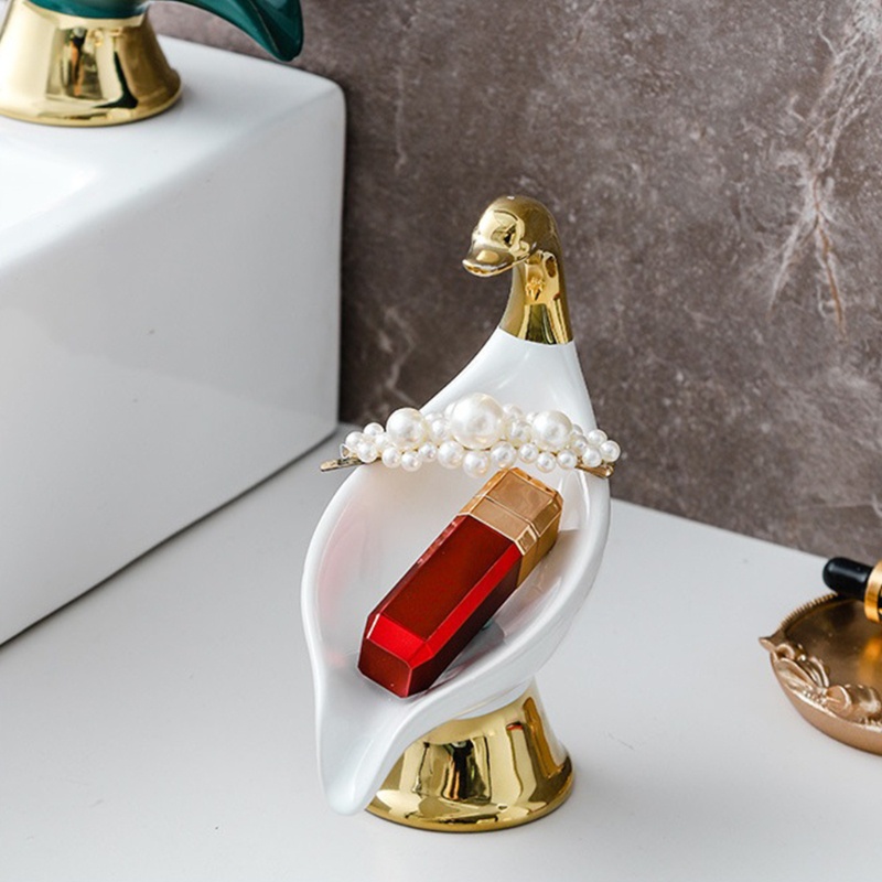 Giá Đỡ Xà Phòng Hình Thiên Nga Sáng Tạo Dễ Vệ Sinh