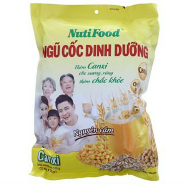 Ngũ cốc dinh dưỡng nutifood 500g (20 gói )