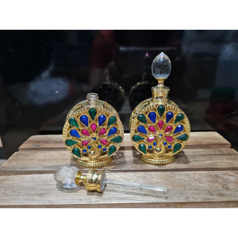 Vỏ chai dubai 12ml - Chai chiết tinh dầu dubai đẹp