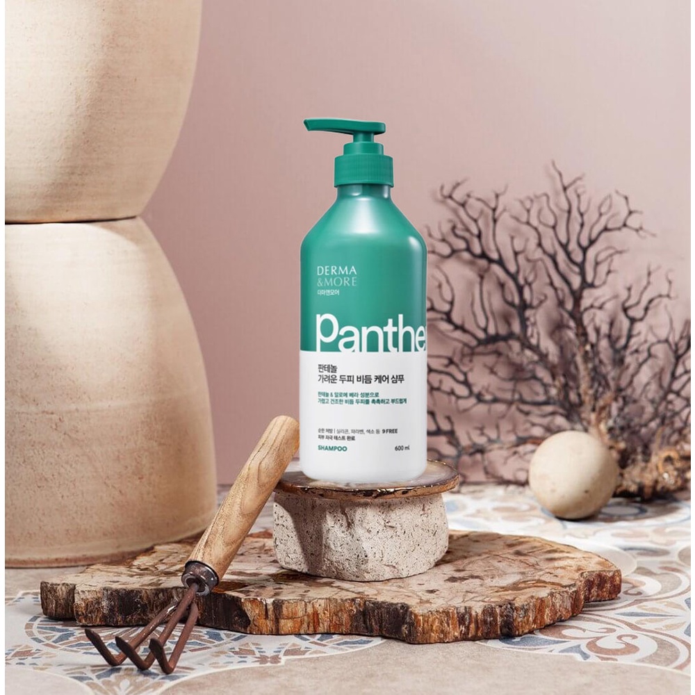 Dầu Gội Derma &amp; More Panthenol Chăm Sóc Tóc, Làm Dịu Da Đầu 600ml