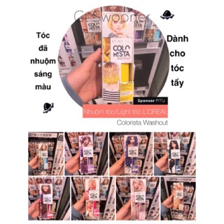 [Thêm màu] Thuốc nhuộm tóc L’OREAL COLORISTA WASHOUT