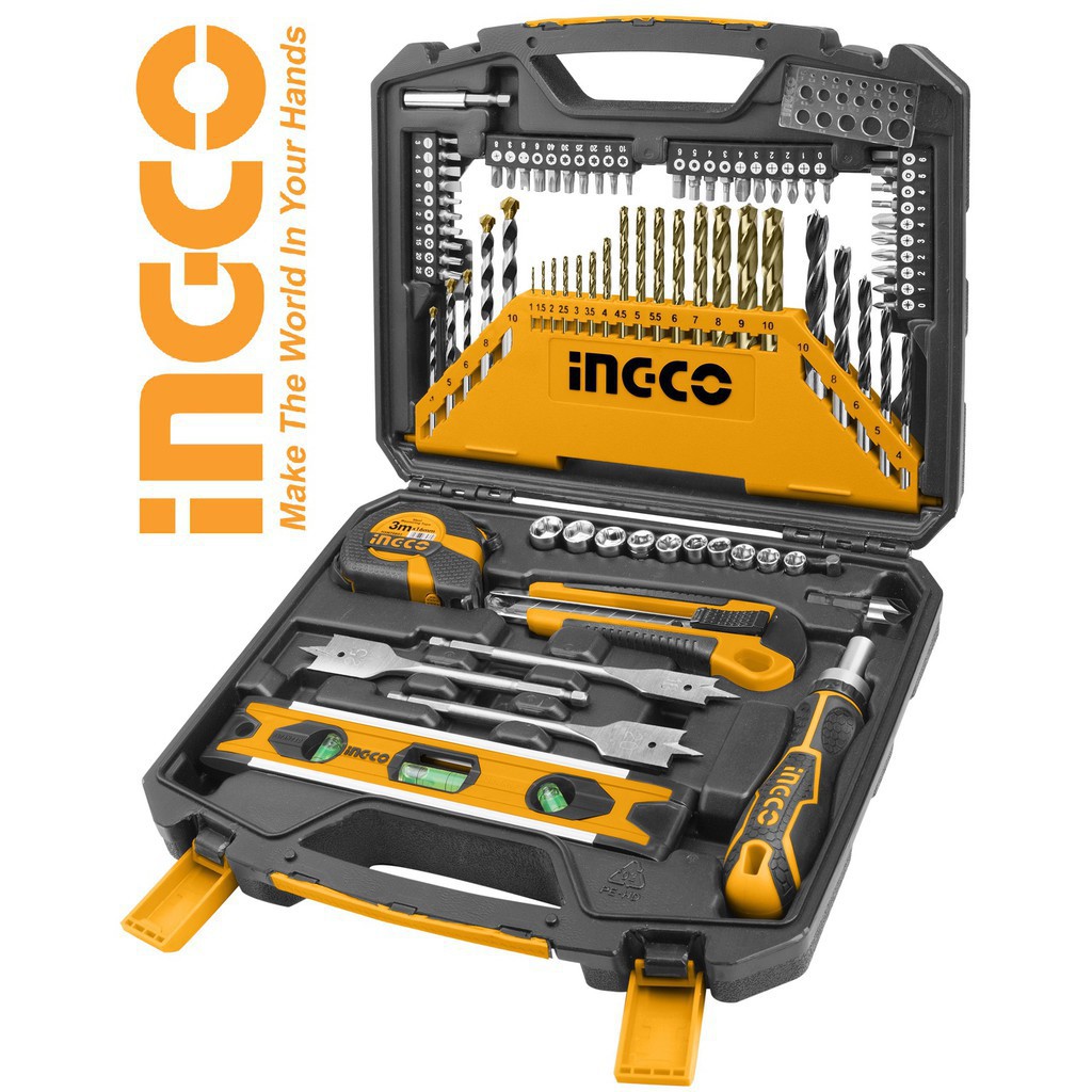 [INGCO] INGCO Bộ 86 dụng cụ đồ nghề mũi khoan đa năng HKTAC010861