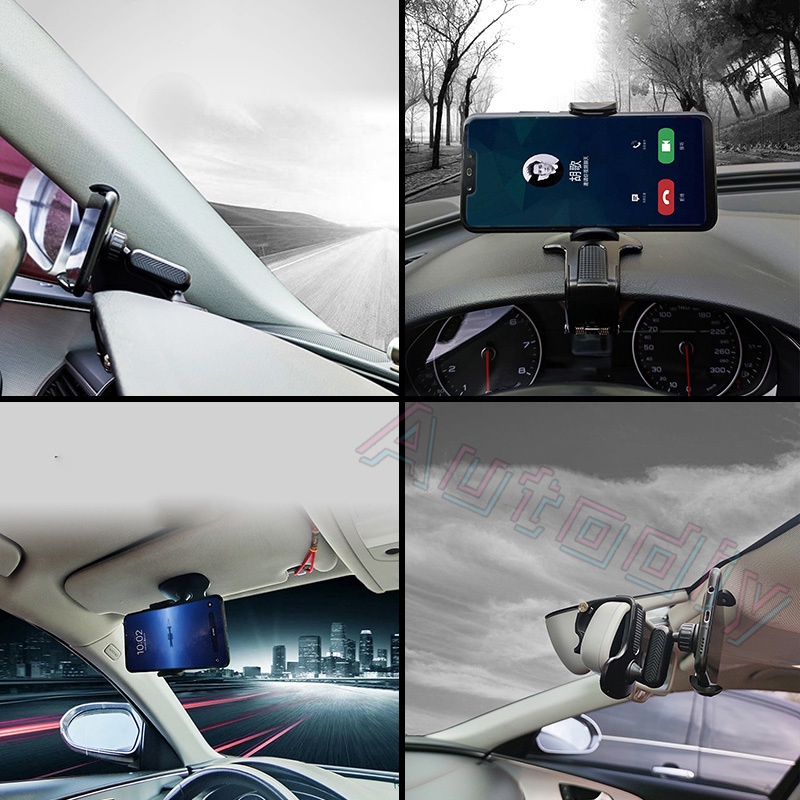 Kẹp Giữ Điện Thoại Xoay 360 Độ Tiện Dụng Cho Xe Ô Tô