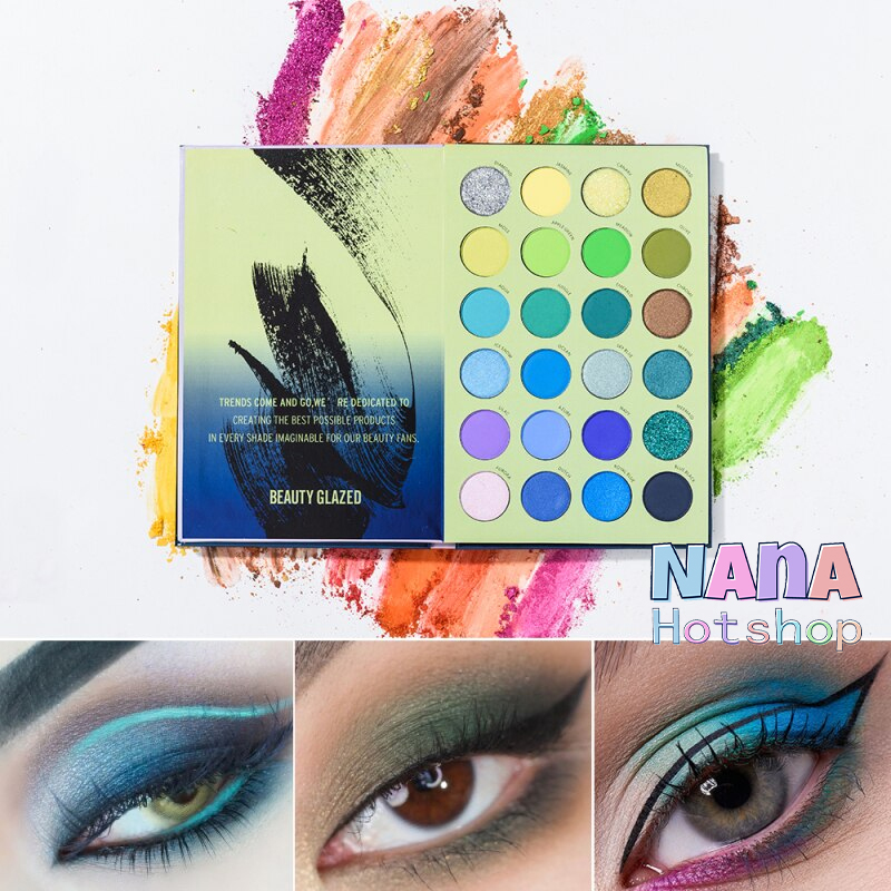 (hàng Mới Về) Bảng Phấn Mắt Beauty Glazed 60 Màu / 63 / 72 Màu Sắc Long Lanh Quyến Rũ | BigBuy360 - bigbuy360.vn