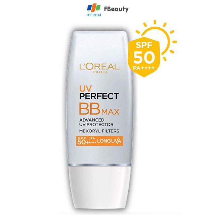 Kem Chống Nắng Trang Điểm BB Cream L'oreal SPF50/PA+++ UVP 30ml
