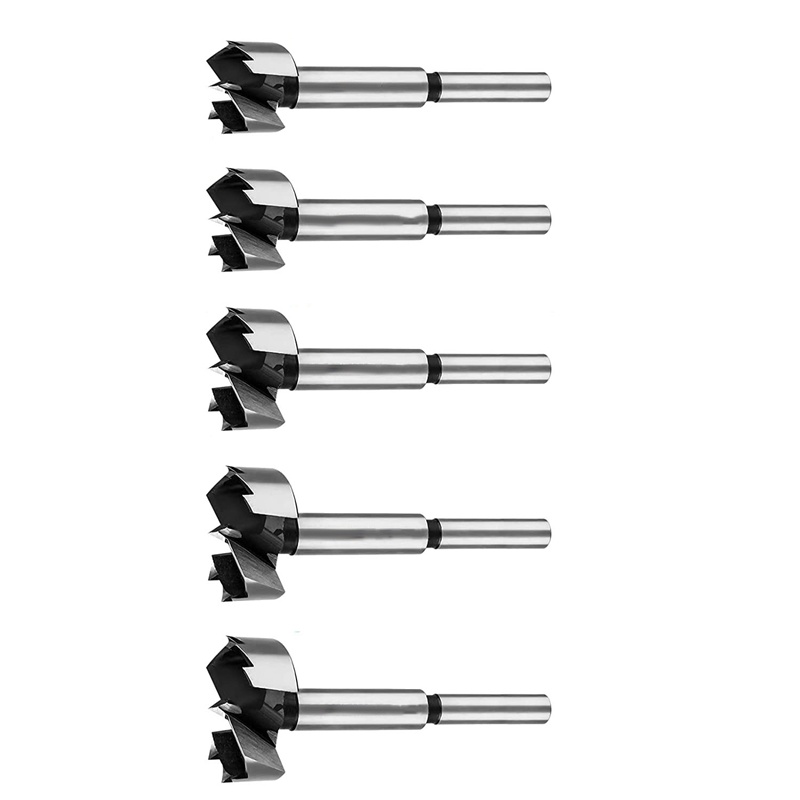 Bộ 5 Mũi Khoan Gỗ Lỗ Phẳng 3 / 8inch Chuyên Dụng